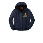 Cornerstone Washed Duck Cloth Insulated Hooded Jacket - $120.00