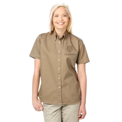 Blue Generation Short Sleeve Cotton Twill Shirt - $30.00