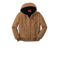 Cornerstone Washed Duck Cloth Insulated Hooded Jacket - $120.00