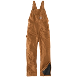 Carhartt Duck Insulated Bib Overalls - $110.00