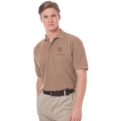 Men's Cotton Pique Polo - $26.00